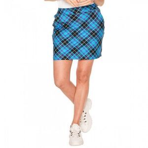 Royal & Awesome Blue Plaid Golf Skirt Size 2